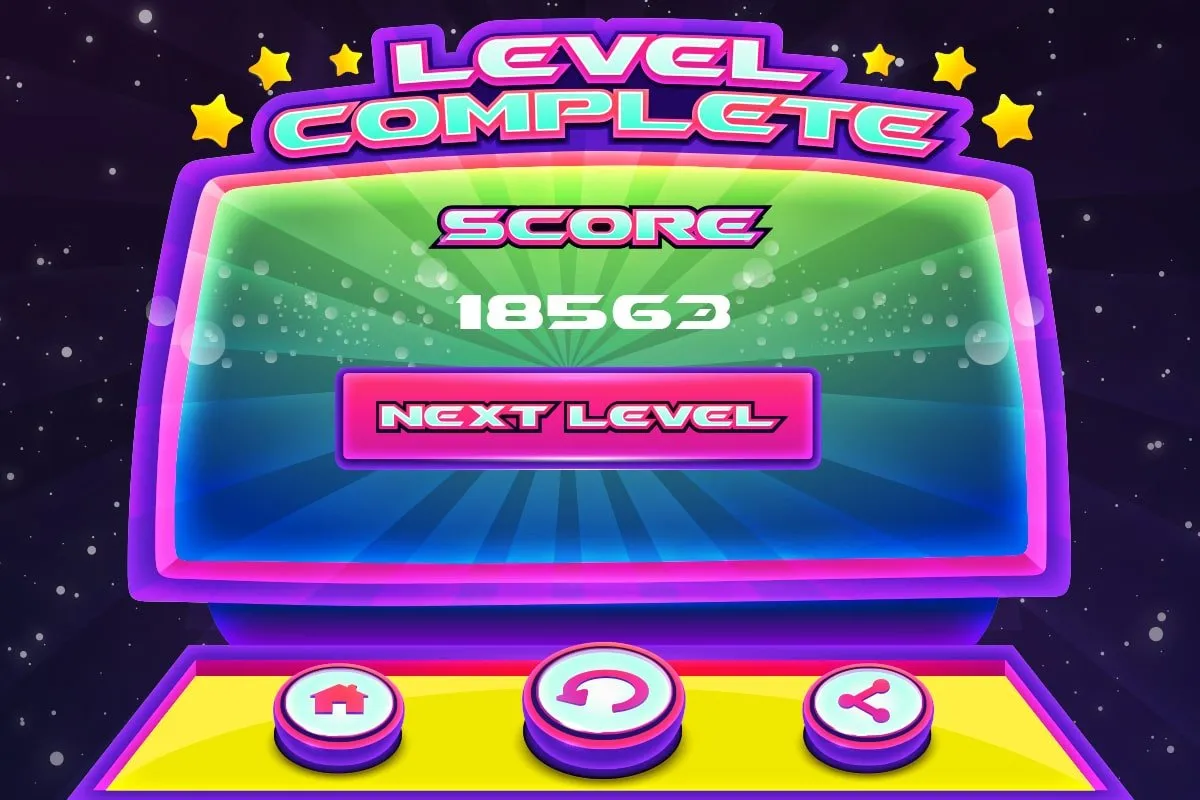 Typeroids-Mission-Level-Complete-Screen