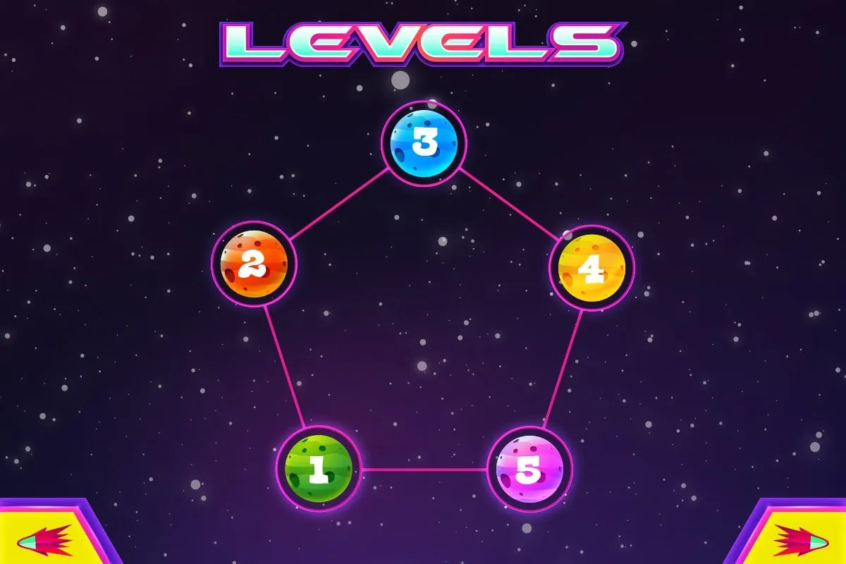 Typeroids-Mission-Levels-Screen